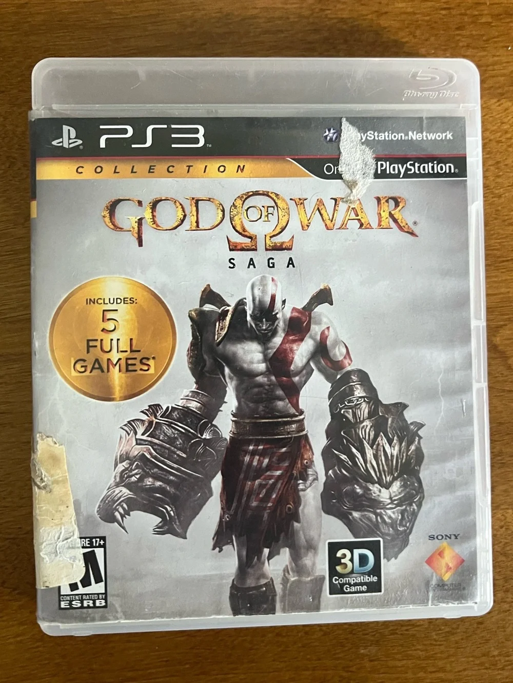 (Only 1/2 discs working!) PS3 God of War Saga CIB